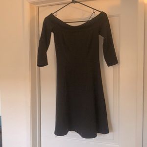 NWOT ModCloth off the shoulder 3/4 sleeve dress XXS